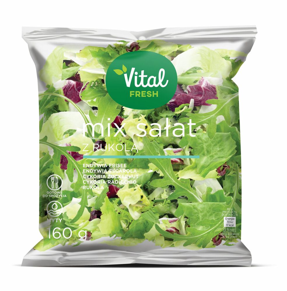 Vital Fresh Mix sałat z rukolą 160 g. /szt.
