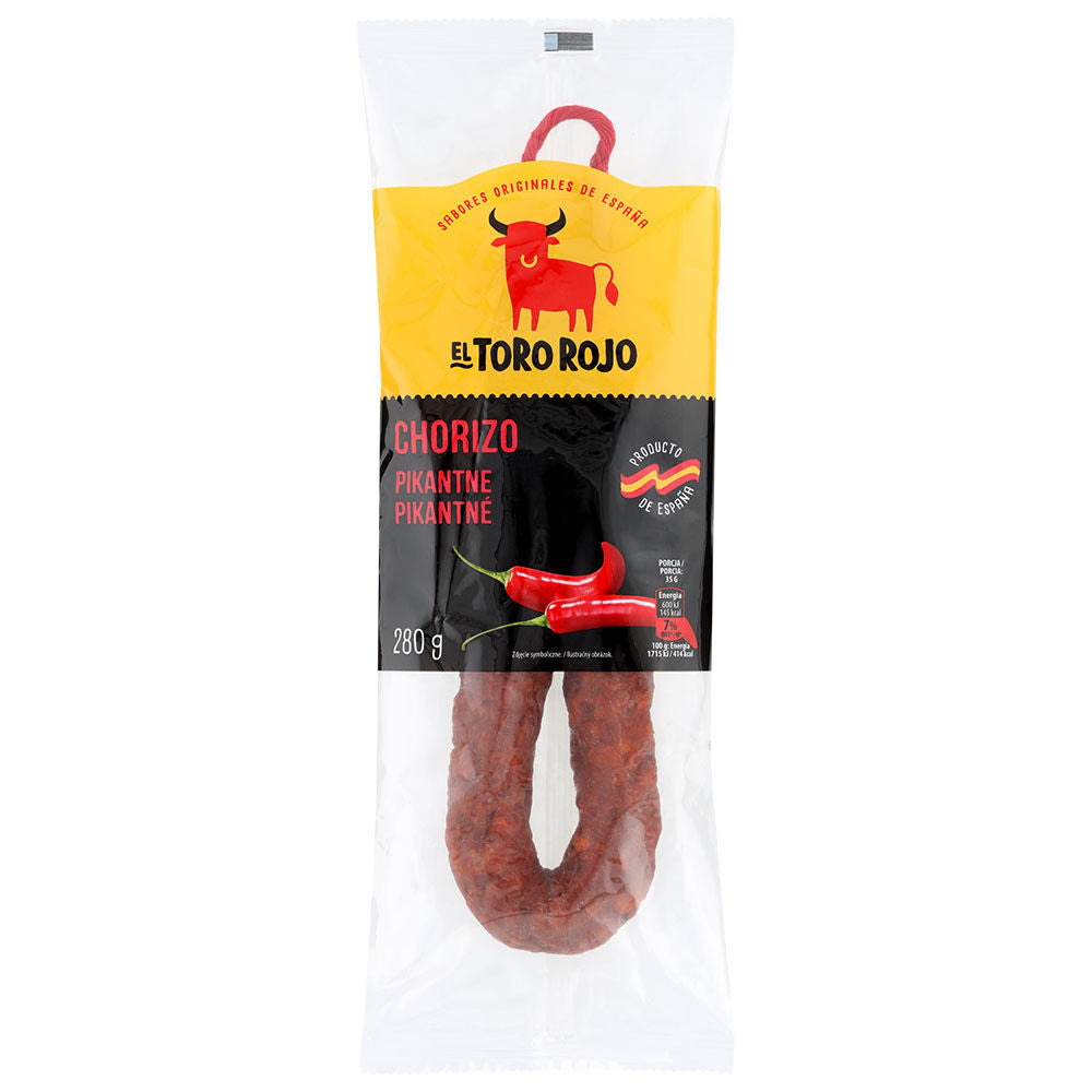 El Toro Rojo Chorizo pikantne 280 g. /szt.