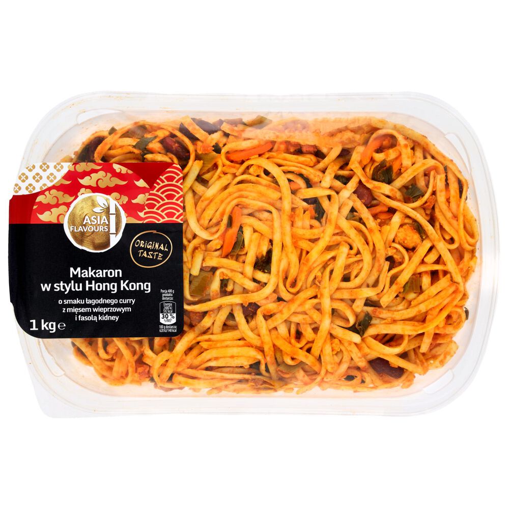 Asia Flavours Makaron w stylu Hong Kong 1 kg. /szt.