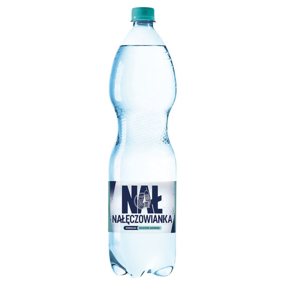 Nałęczowianka Naturalna woda mineralna delikatnie gazowana 1,5 l. /but.