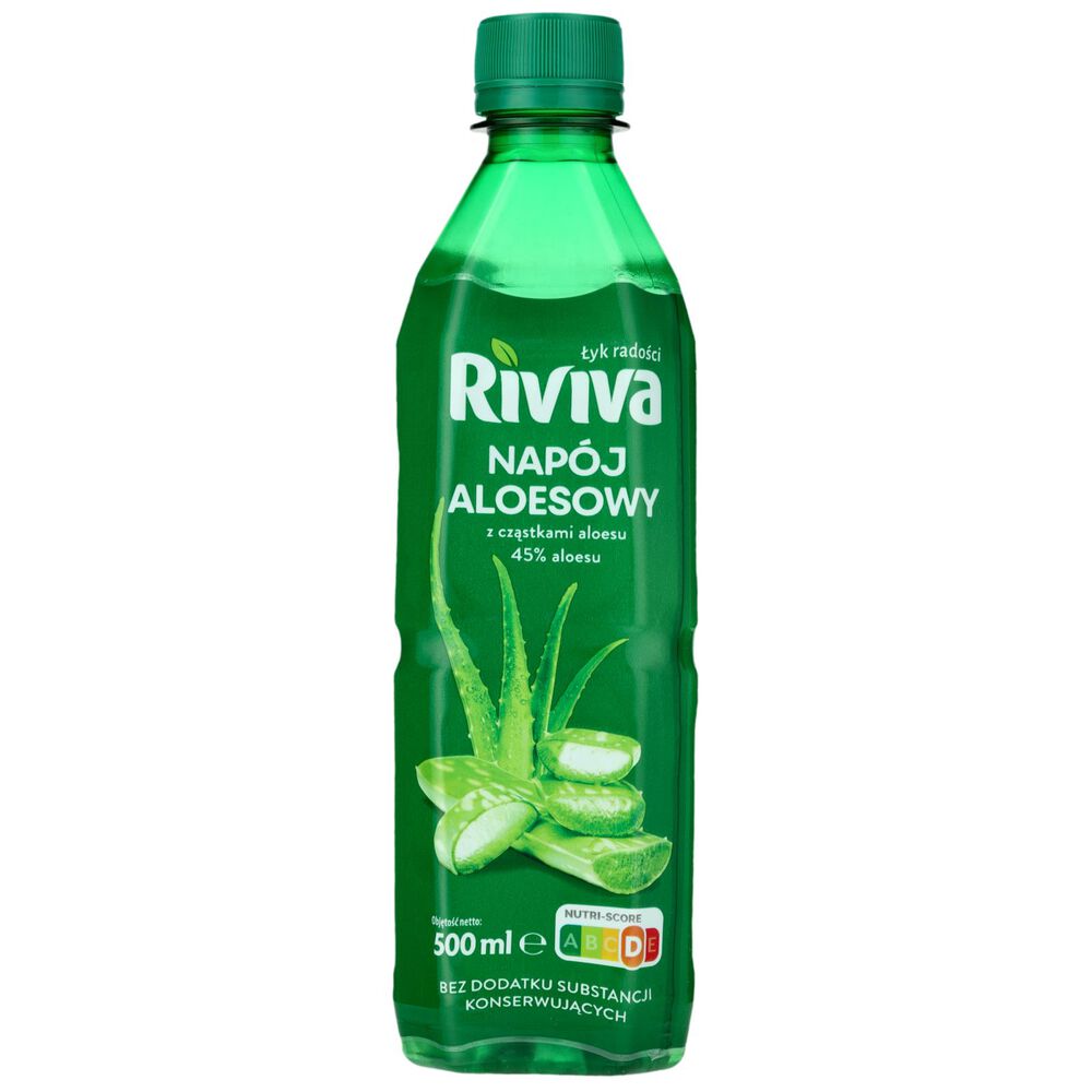 Riviva Napój aloesowy z cząstkami aloesu 500 ml. /szt.