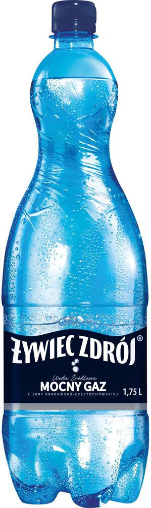 Żywiec Zdrój Mocny Gaz Woda źródlana 1,75 l. /szt.