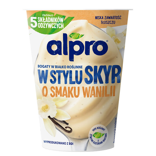 Alpro Skyr Style sojowy wanilia 400 g. /szt.