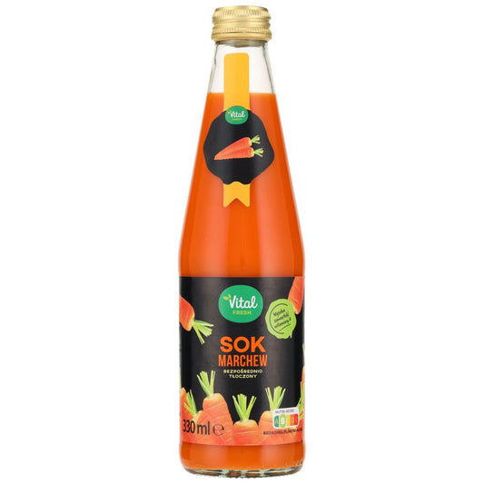 Vital Fresh Sok marchew bezpośrednio tłoczony 330 ml. /szt.