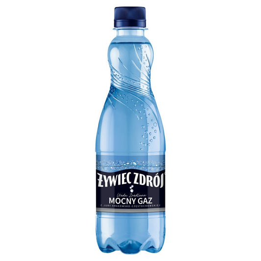 Żywiec Zdrój Mocny Gaz Woda źródlana 500 ml. /szt.