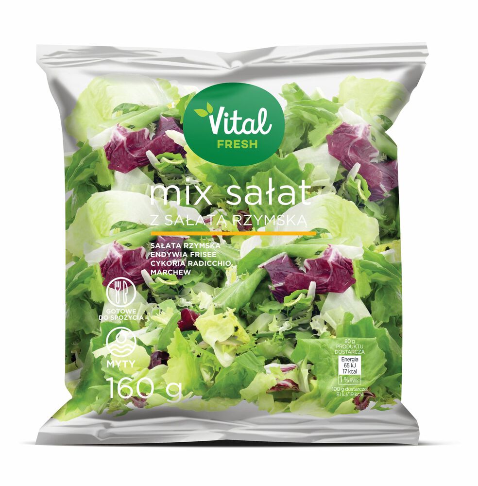 Vital Fresh Mix Sałat Rzymska 160 g. /szt.